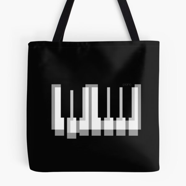 Item preview, Black&white piano keyboard print items designed and sold by Signaturestudio.