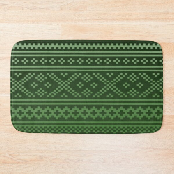 Item preview, norwegian knitting pattern from setesdal in green designed and sold by weilertsen.