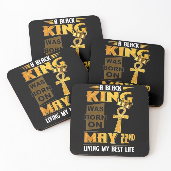 Item preview, The King In Black Was Born On May 22 Living My Best Gift  designed and sold by rubysheila.