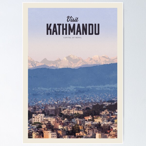 Item preview, Visit Kathmandu designed and sold by Mercury Club.
