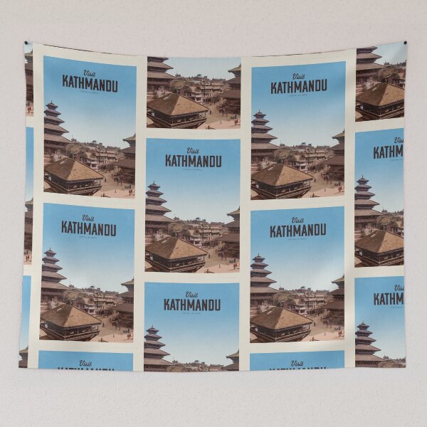 Item preview, Visit Kathmandu designed and sold by Mercury Club.