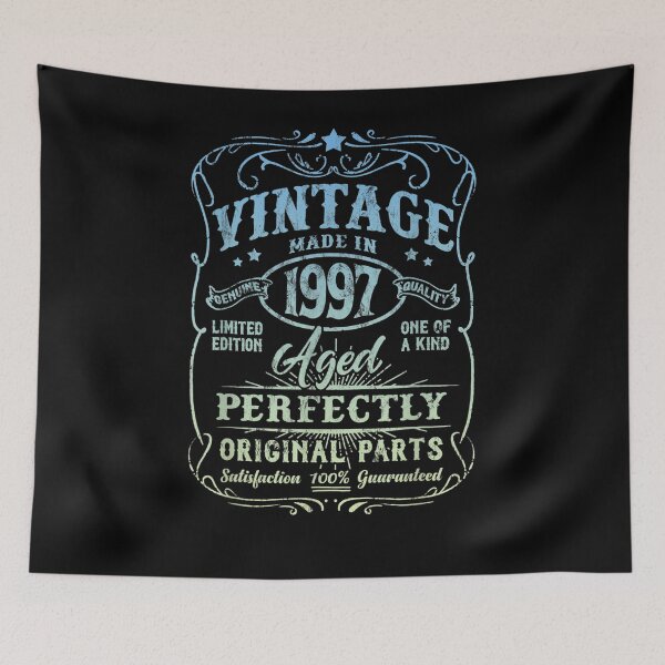 Item preview, Vintage Made In 1997 Retro Classic 24th Birthday Party Gift  designed and sold by rubysheila.