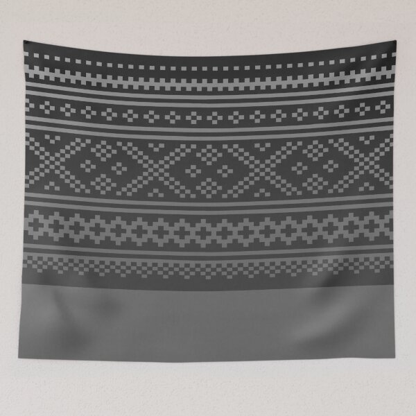 Item preview, norwegian knitting pattern from setesdal in grey designed and sold by weilertsen.