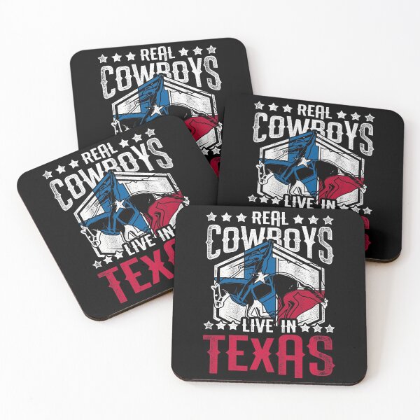Item preview, Real Cowboys Live In Texas  designed and sold by bestshirtdesign.