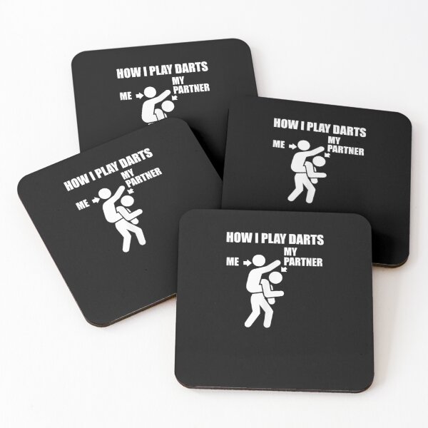Item preview, Funny How I Play Darts Teammate Dart Tournament Partner Gift  designed and sold by rubysheila.
