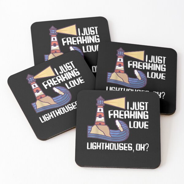 Item preview, Lighthouse Seaside Nautical I Just Love Lighthouse Gift  designed and sold by rubysheila.