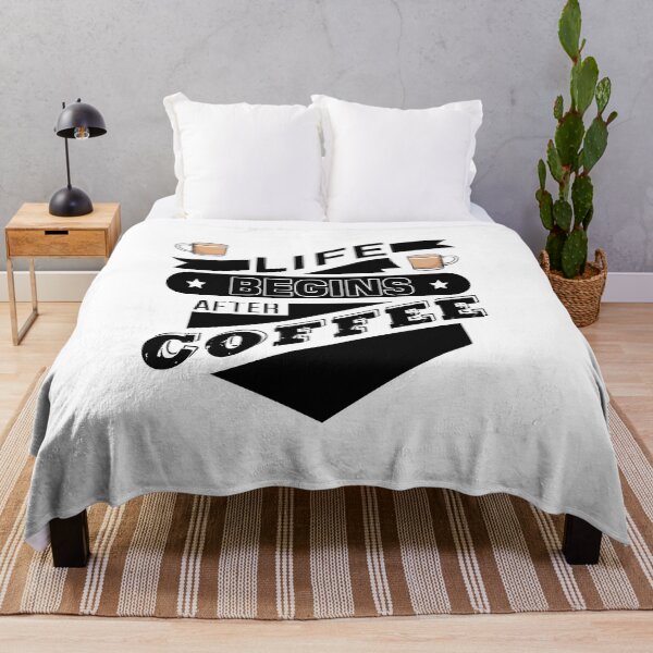 Item preview, Life begins after coffee designed and sold by saulmedia.