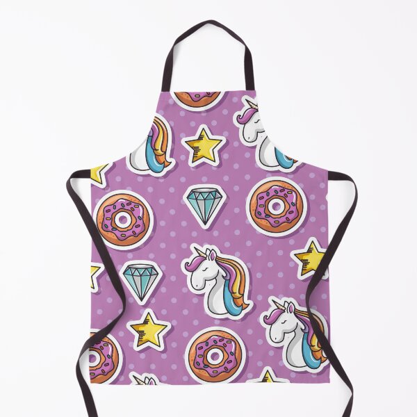 Item preview, Cute Unicorns, Diamonds, Doughnuts and Stars designed and sold by cgroenewald.