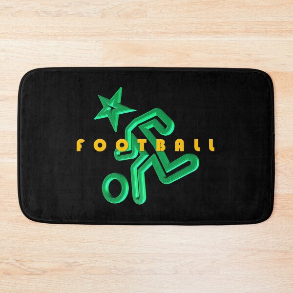 Item preview, Football ~ Green & Yellow designed and sold by Boakes-Digital.
