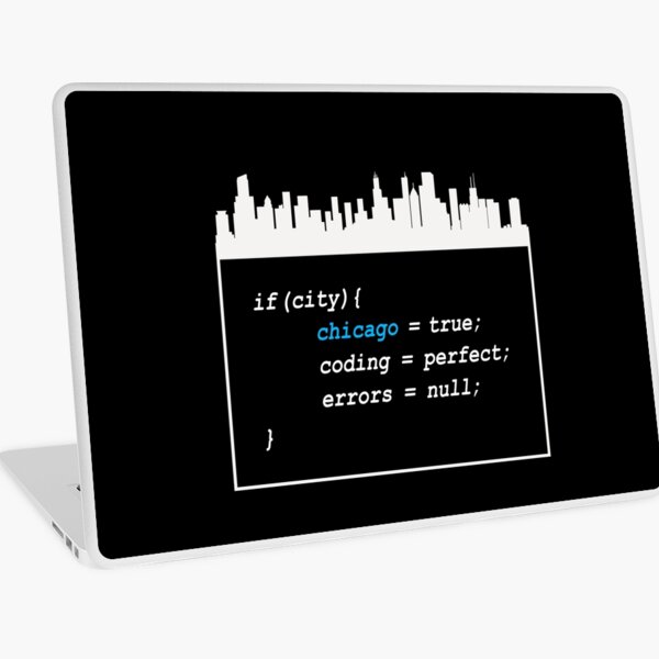 Chicago Coding Laptop Skin