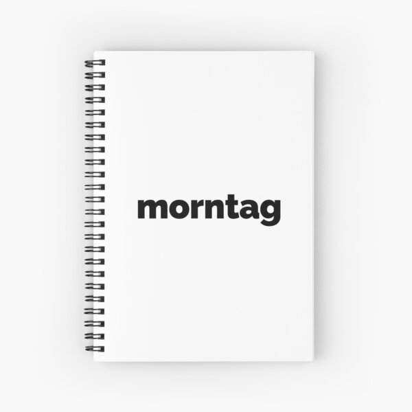morntag Spiralblock