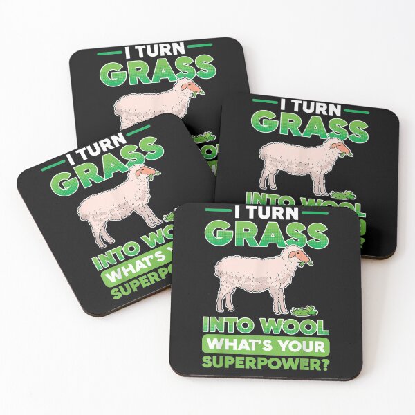 Item preview, Farming I Turn Grass Into Wool What's Your Superpower Gift  designed and sold by rubysheila.