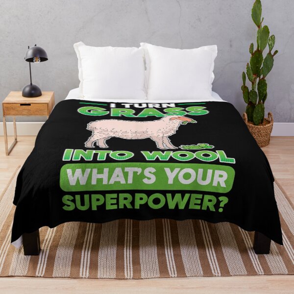 Item preview, Farming I Turn Grass Into Wool What's Your Superpower Gift designed and sold by rubysheila.