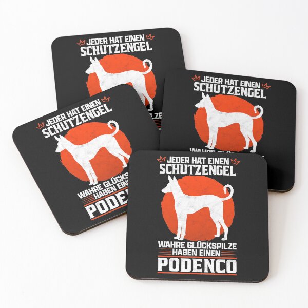 Item preview, Podenco my guardian angel spanish hunting dog saying designed and sold by madgrfx.