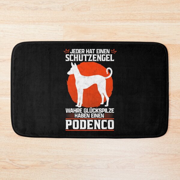 Item preview, Podenco my guardian angel spanish hunting dog saying designed and sold by madgrfx.