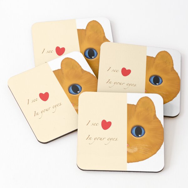 Item preview, Blue eye cat's love designed and sold by Jamial.