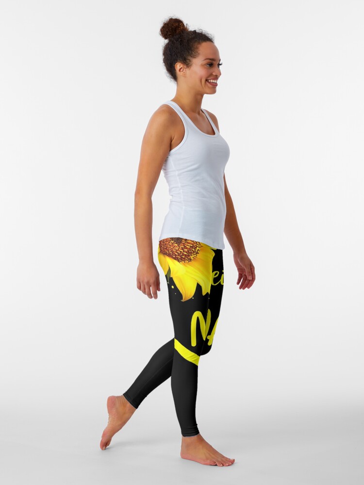 Discover Happiness Is Being A Mama Mother's Day Gift Mama Sunflower Leggings