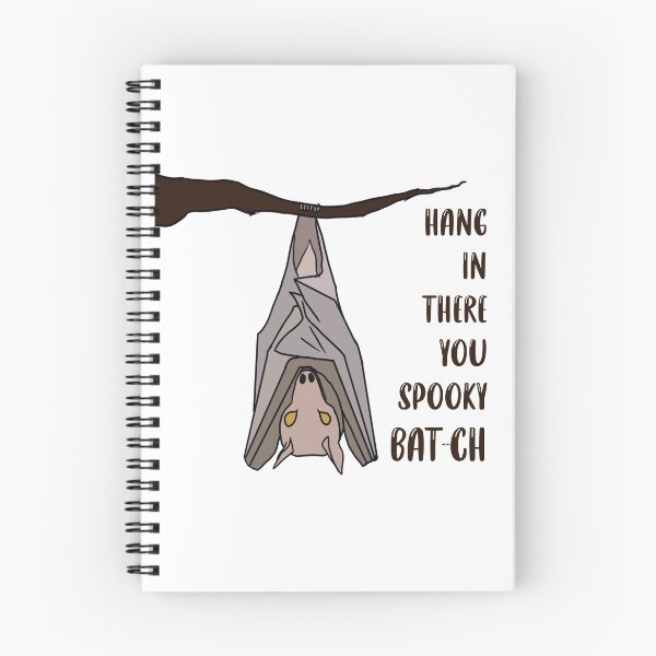 Item preview, Hang in there bat pun designed and sold by TheCraftMystic.