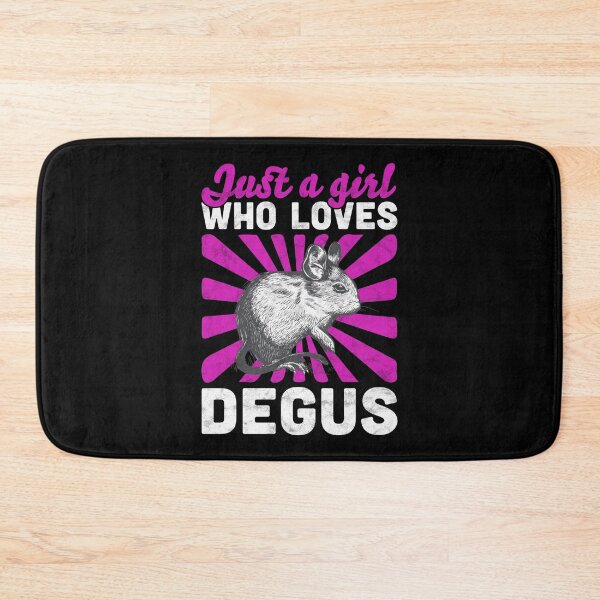Item preview, Girl who loves degu rodent owner saying designed and sold by madgrfx.