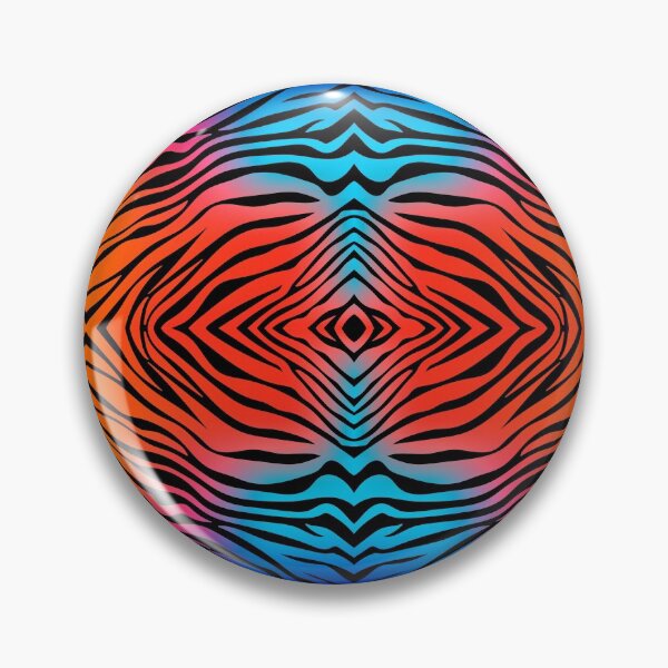 Item preview, Waves Solar Zebra Abstract Stripes Pattern designed and sold by SSK Designs.
