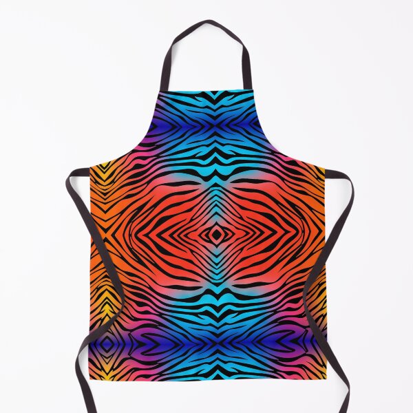 Item preview, Waves Solar Zebra Abstract Stripes Pattern designed and sold by SSK Designs.