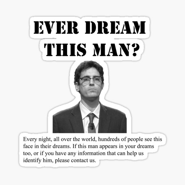 Ever Dream This Man? Funny Meme Valerio Lundini Gift Sticker