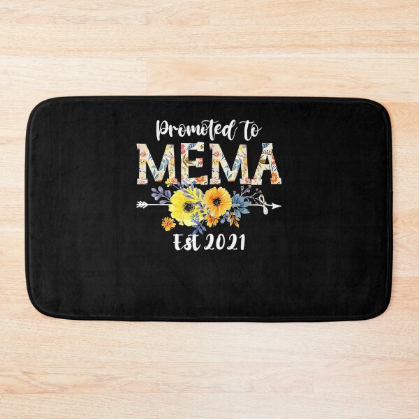 Item preview, Promoted To Mema Est 2021 Floral Mom Grandma Mothers Day Gift  designed and sold by rubysheila.