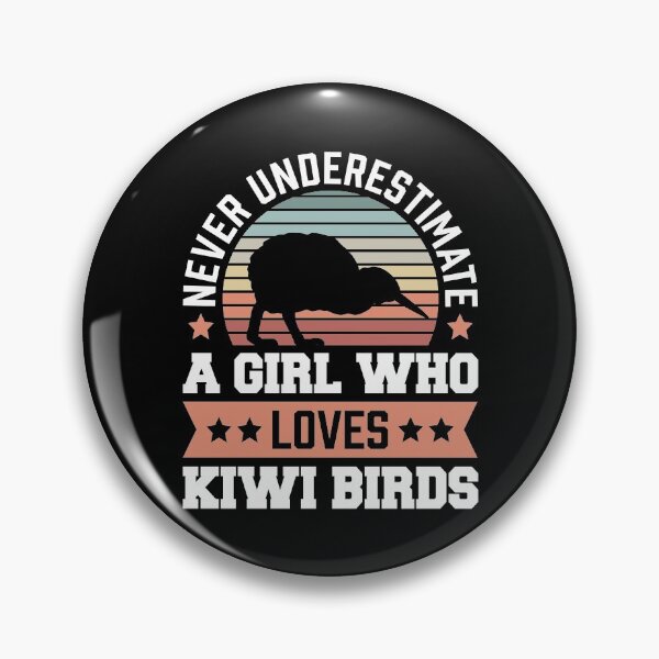 Item preview, Kiwi bird never underestimate snipe bouquet saying designed and sold by madgrfx.