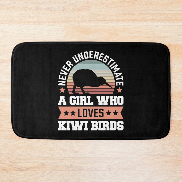 Item preview, Kiwi bird never underestimate snipe bouquet saying designed and sold by madgrfx.