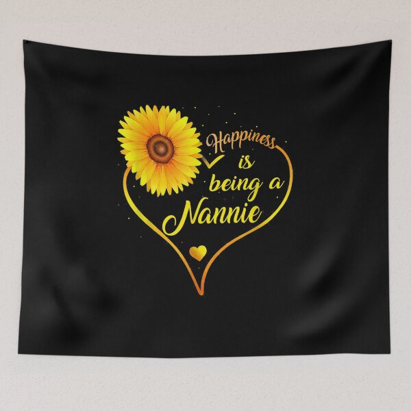 Item preview, Happiness Is Being A Nannie Mother's Day Gift  designed and sold by rubysheila.