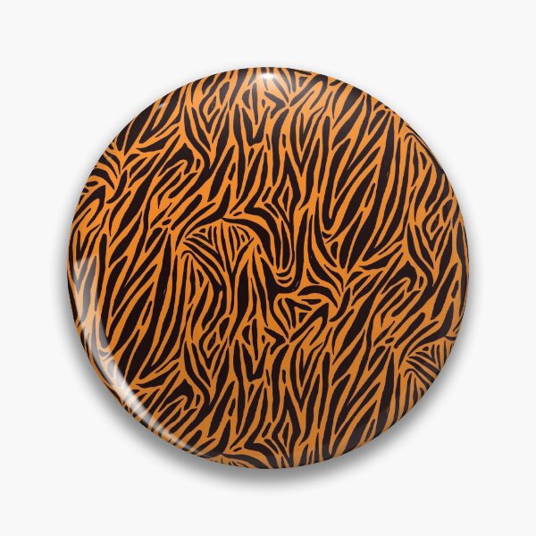 Item preview, Pattern With Orange Zebra Tiger designed and sold by SSK Designs.