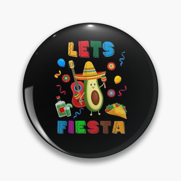 Item preview, Let's Fiesta Avocado And Tacos Cinco De Mayo Mexican Party Gift  designed and sold by rubysheila.