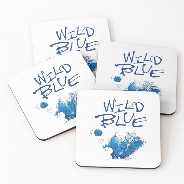 wild blue beer merch Coasters (Set of 4)