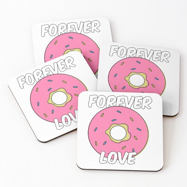 Item preview, love u. 4ever. Donut designed and sold by Apjal.