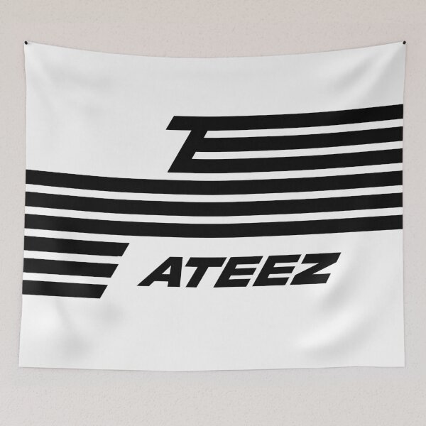 Item preview, Ateez Flag designed and sold by OtakuJosei.