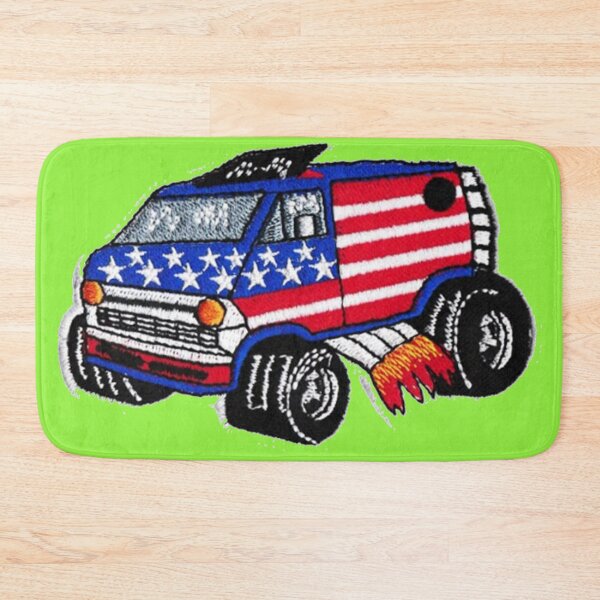 Item preview, Custom Van American Flag designed and sold by malibuclassic70.