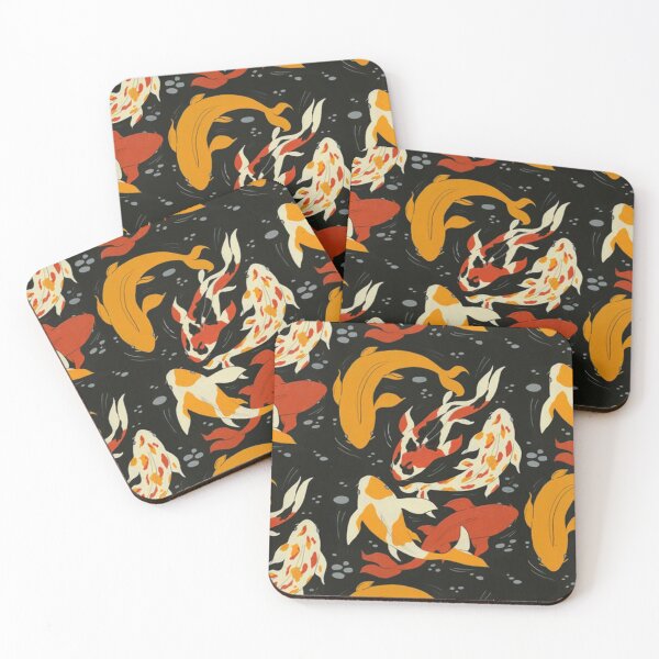 Item preview, Koi in Black Water  designed and sold by zidanmert.