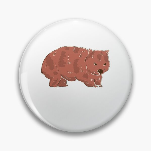 Item preview, Cute wombat graphic marsupial Australia gift designed and sold by madgrfx.