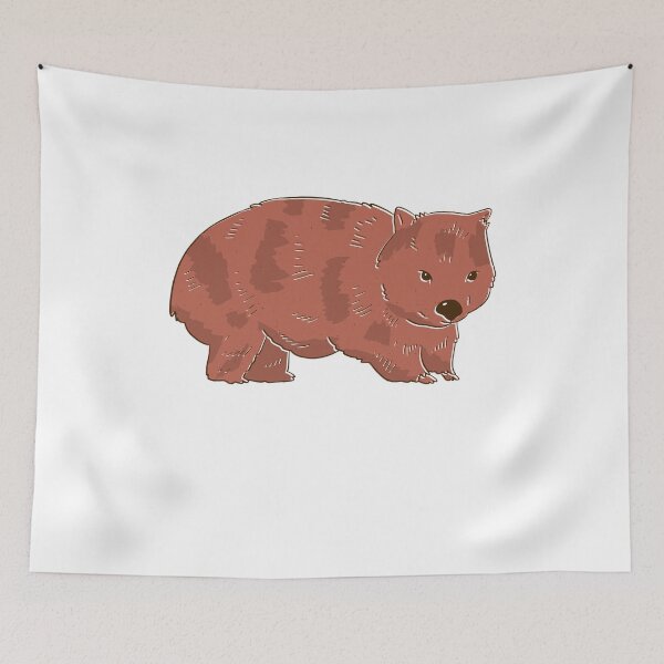 Item preview, Cute wombat graphic marsupial Australia gift designed and sold by madgrfx.