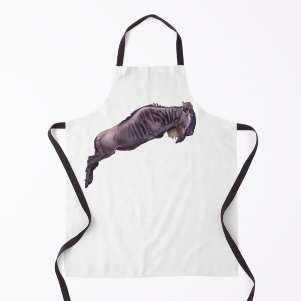 Item preview, Jumping wildebeest designed and sold by Ingo Gerlach.