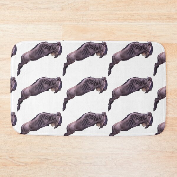 Item preview, Jumping wildebeest designed and sold by Ingo Gerlach.