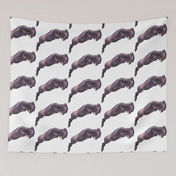 Item preview, Jumping wildebeest designed and sold by Ingo Gerlach.