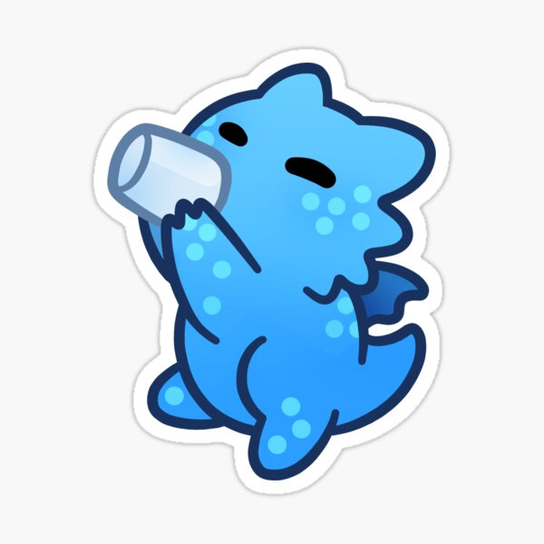 Dragon Beans: Hydrate! Sticker