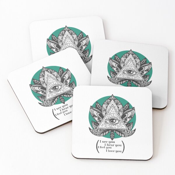 Item preview, I see you I hear you I feel you I love you designed and sold by WithAnahata.