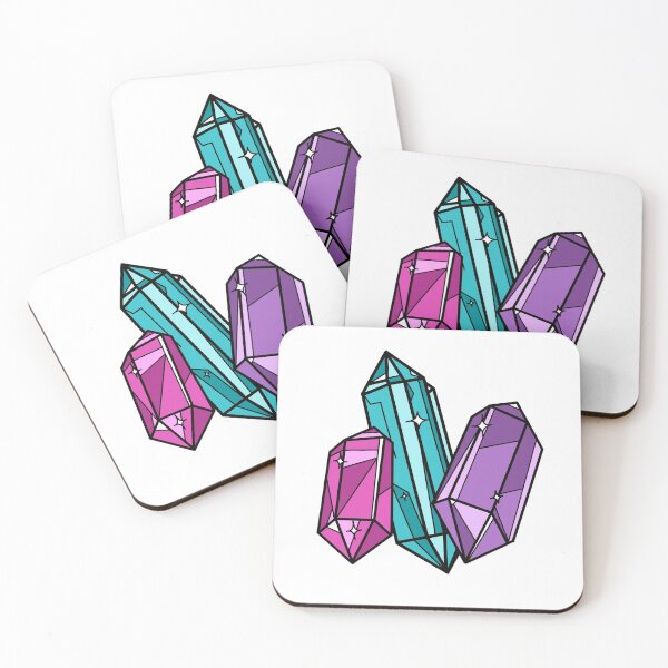 Item preview, Colorful Crystal Gemstones designed and sold by littlefangco.