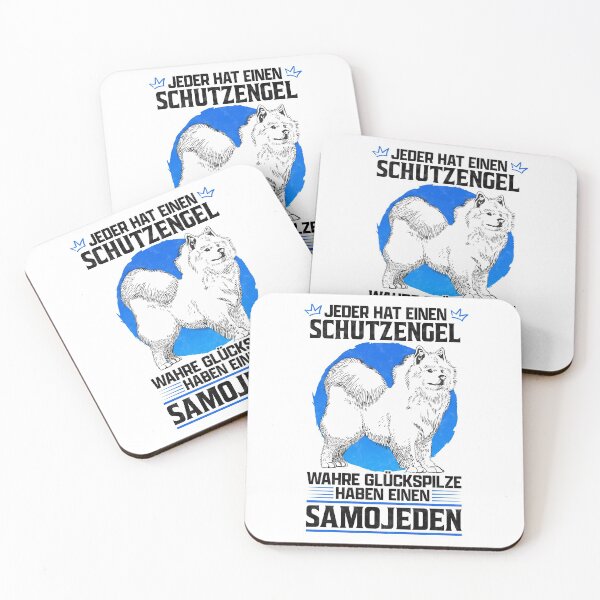 Item preview, Samoyed my guardian angel sled dog owner saying designed and sold by madgrfx.