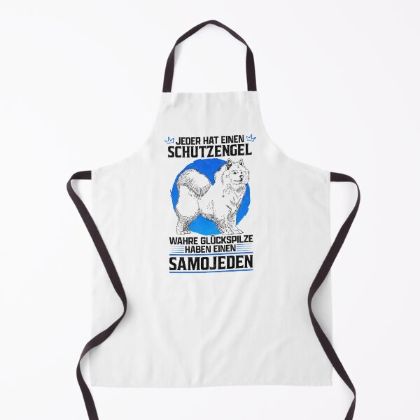 Item preview, Samoyed my guardian angel sled dog owner saying designed and sold by madgrfx.