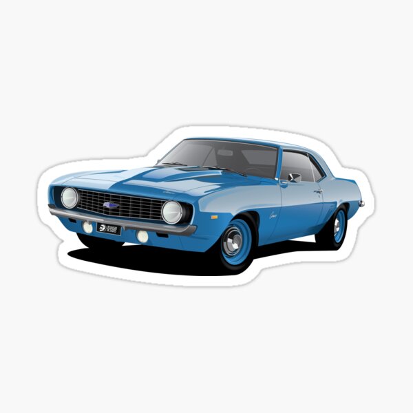 Chevrolet Camaro Z28 American Muscle Car 3.2 Wall Art Canvas Picture Print