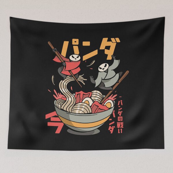 Item preview, Panda bear ramen designed and sold by DerSenat.
