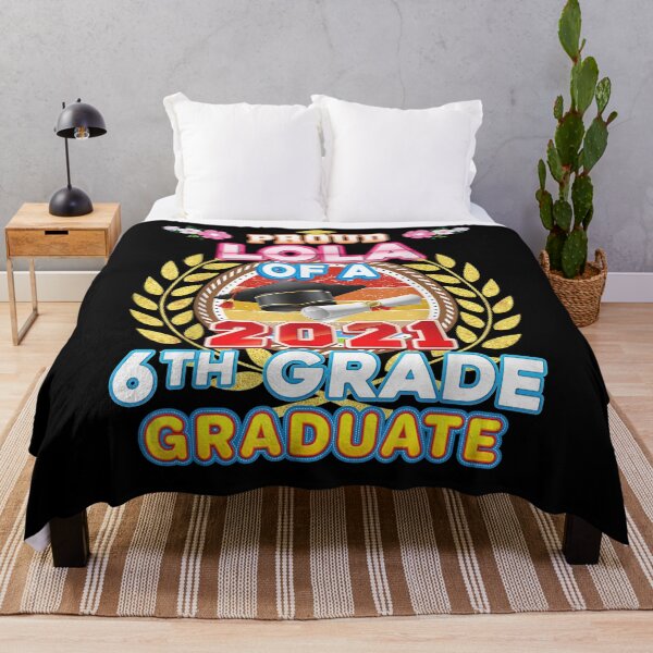 Item preview, Proud Lola Of A 2021 6th Grade Graduate Last Day School Gift designed and sold by rubysheila.